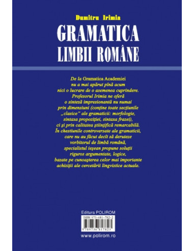Gramatica limbii române (ediția a II-a)