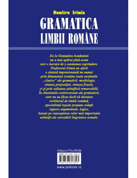 Gramatica limbii române (ediția a II-a)