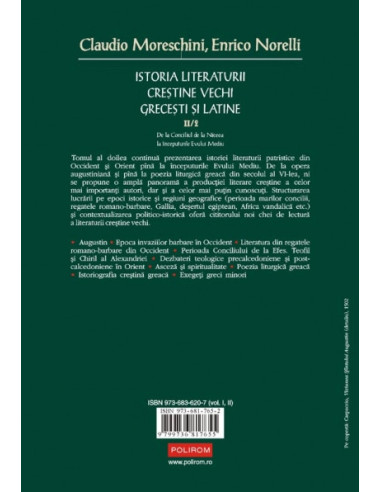 Istoria literaturii creştine vechi...