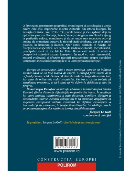 Renașterea europeană. Centre și periferii