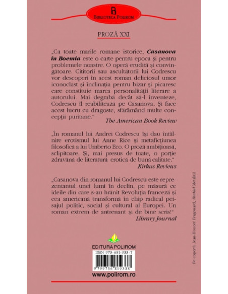 Casanova în Boemia