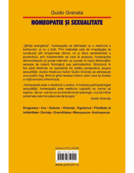 Homeopatie şi sexualitate