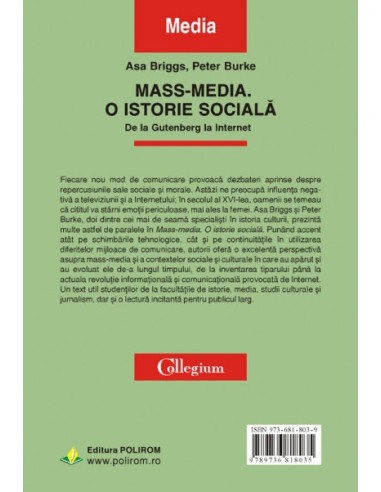 Mass-media. O istorie socială. De la...