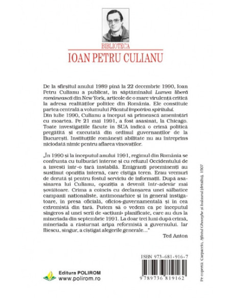 Păcatul împotriva spiritului