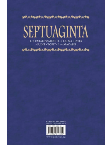 Septuaginta 3. 1-2 Paralipomene • 1-2... Septuaginta 3. 1-2 Paralipomene • 1-2...