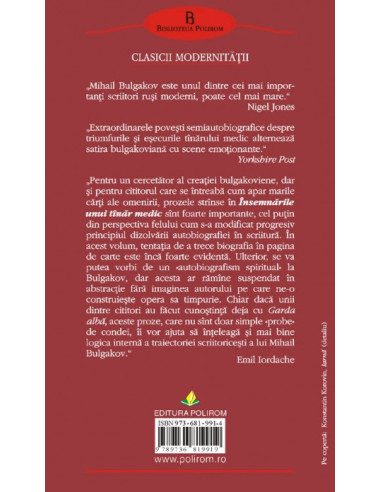 Însemnările unui tânăr medic