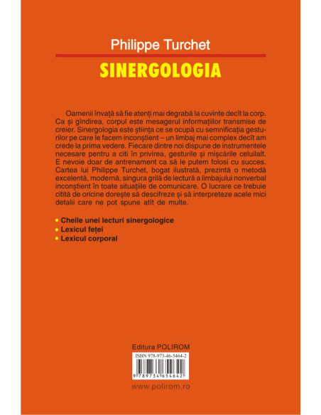 Sinergologia. De la limbajul trupului la arta de a citi gândurile celuilalt