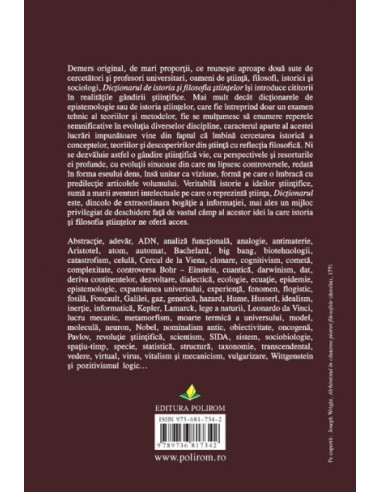Dicționar de istoria și filosofia...