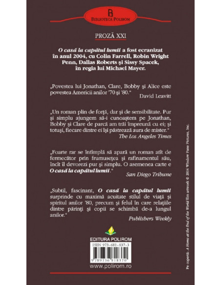 O casă la capătul lumii