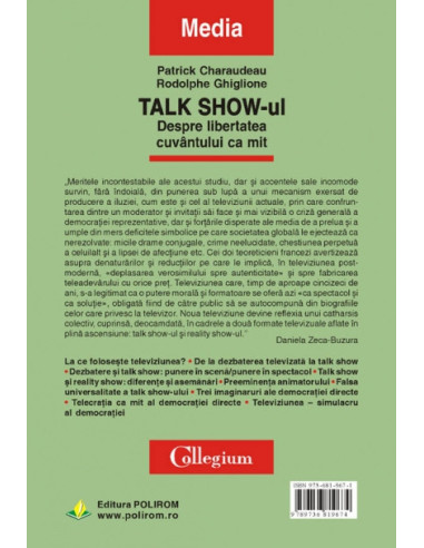 Talk Show-ul. Despre libertatea... Talk Show-ul. Despre libertatea...