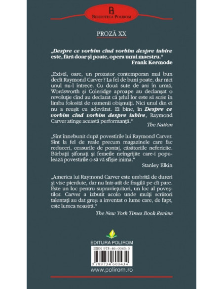Despre ce vorbim când vorbim despre iubire