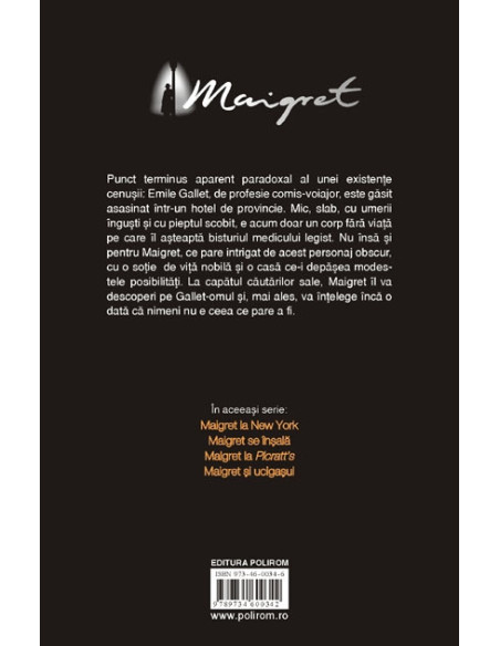 Domnul Gallet a decedat