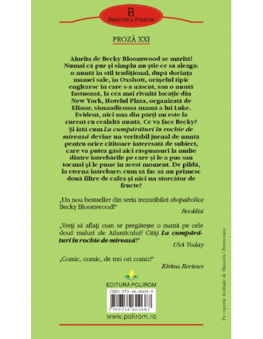 La cumpărături în rochie de mireasă