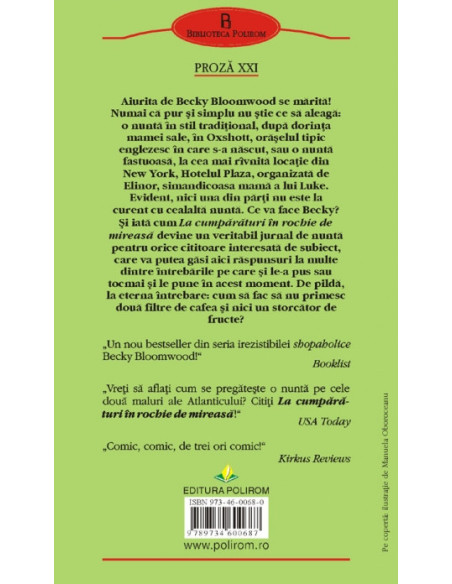 La cumpărături în rochie de mireasă