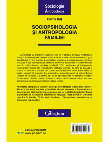 Sociopsihologia și antropologia familiei