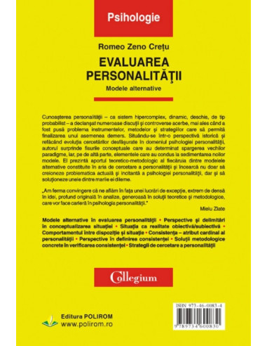 Evaluarea personalității. Modele...