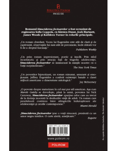 Sinuciderea fecioarelor Sinuciderea fecioarelor