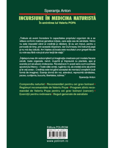 Incursiune în medicina naturistă. În... Incursiune în medicina naturistă. În...