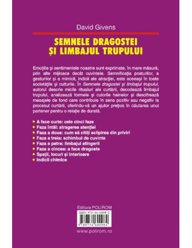 Semnele dragostei şi limbajul trupului.  Semnele dragostei şi limbajul trupului.