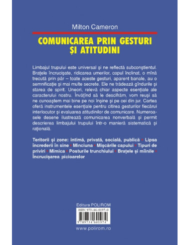 Comunicarea prin gesturi şi atitudini. 