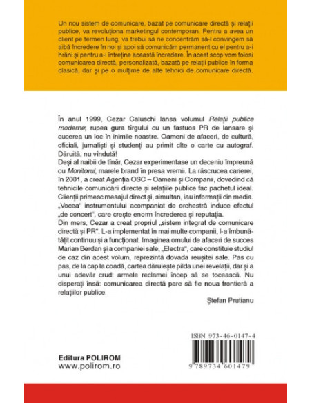 Comunicarea directă: o nouă frontieră. Studiu extins de caz: compania „Electra” – liderul pieței românești de interfoane