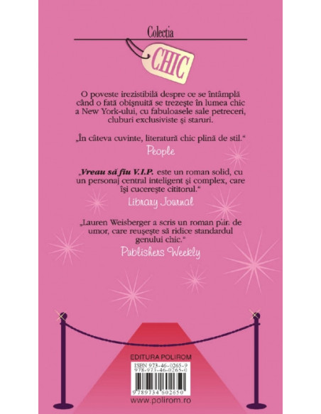 Vreau să fiu V.I.P.