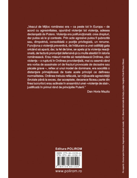 Lege și fărădelege în lumea românească veche