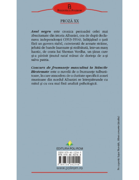 Anul negru • Concurs de frumusețe masculină la Stâncile Blestemate