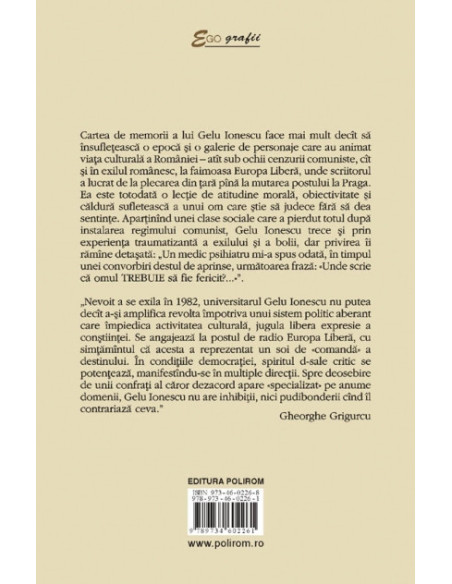 Covorul cu scorpioni. Douăsprezece fragmente memorialistice