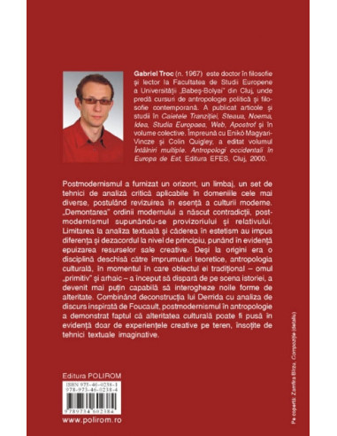 Postmodernismul în antropologia... Postmodernismul în antropologia...