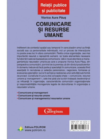Comunicare și resurse umane