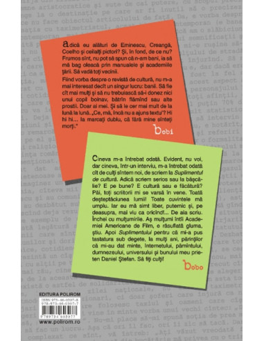 Voi n-aţi întrebat, Fără Zahăr vă...