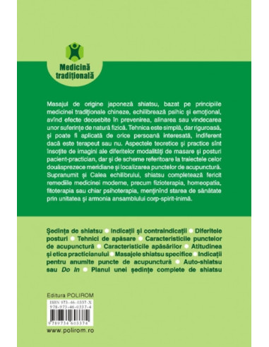 Shiatsu - Calea echilibrului
