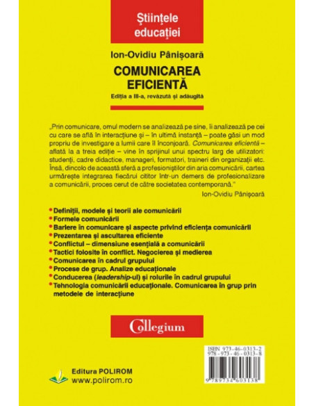 Comunicarea eficientă. Metode de interacțiune educațională 