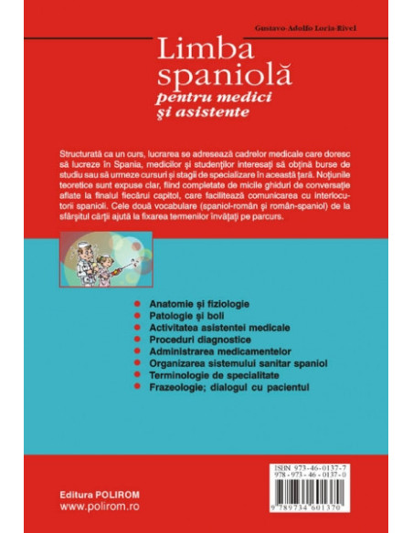 Limba spaniolă pentru medici și asistente