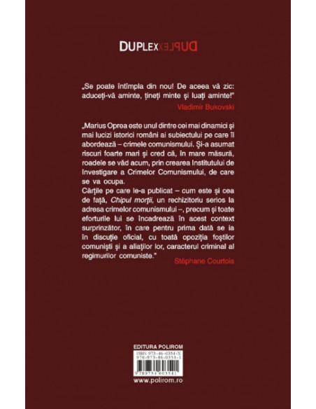 Chipul morții: dialog cu Vladimir Bukovski despre natura comunismului