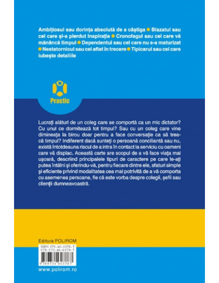 Rezolvarea conflictelor la serviciu. Tipuri de personalitate şi soluţii