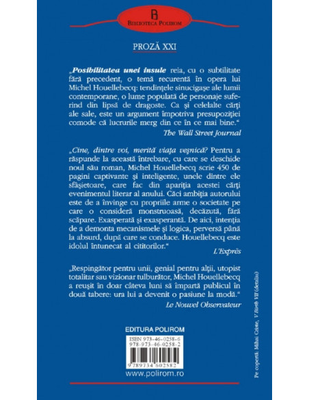 Posibilitatea unei insule
