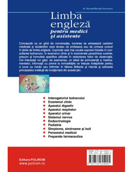 Limba engleză pentru medici și asistente