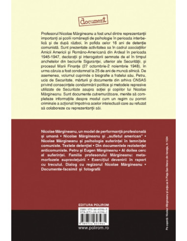 Nicolae Mărgineanu. Un psiholog în...