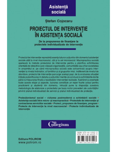 Proiectul de intervenție în asistența...