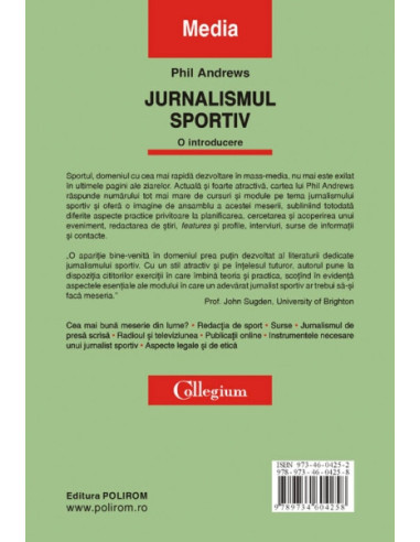 Jurnalismul sportiv. O introducere