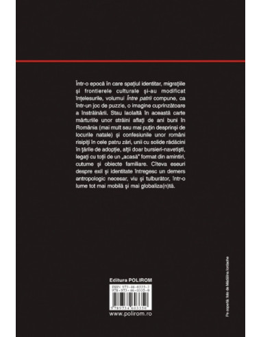 Între patrii. Mărturii despre...