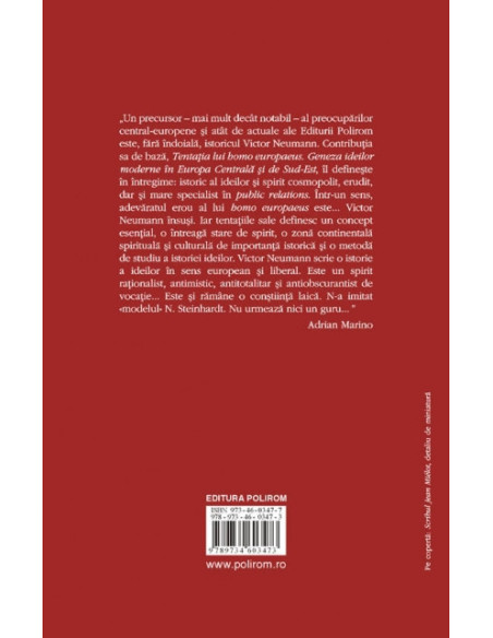 Tentaţia lui homo europaeus