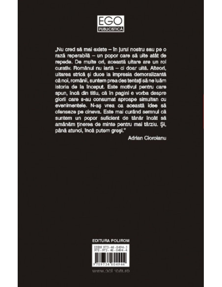 Sic transit gloria... Cronica subiectivă a unui cincinal în trei ani şi jumătate (mai 2001-octombrie 2004)