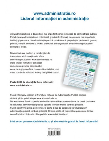 Anuarul www.administrație.ro/ 2006