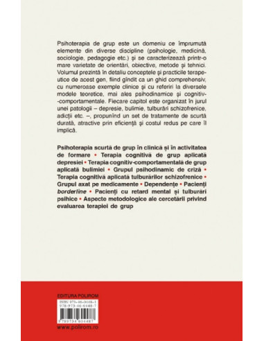Terapii scurte de grup. Comportamente...