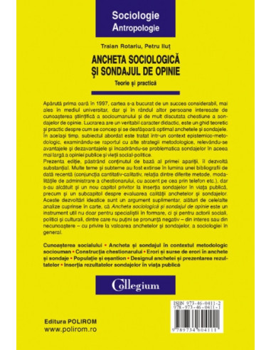 Ancheta sociologică și sondajul de...
