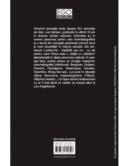 De ce vedem filme. Et in Arcadia Cinema