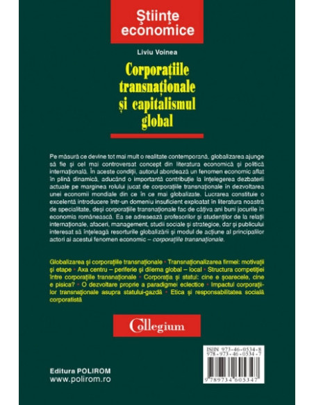 Corporațiile transnaționale și capitalismul global